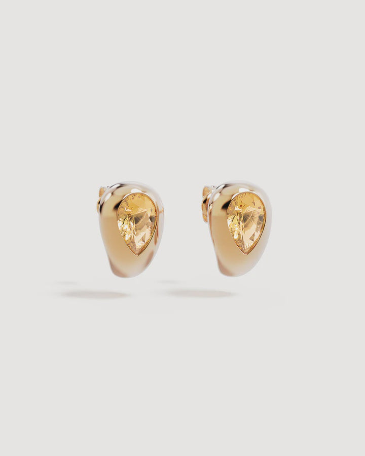 By Charlotte Joy Of Life Earrings - 18k Gold Plated