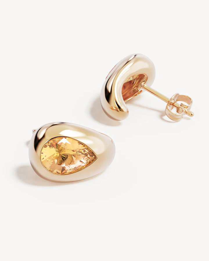 By Charlotte Joy Of Life Earrings - 18k Gold Plated