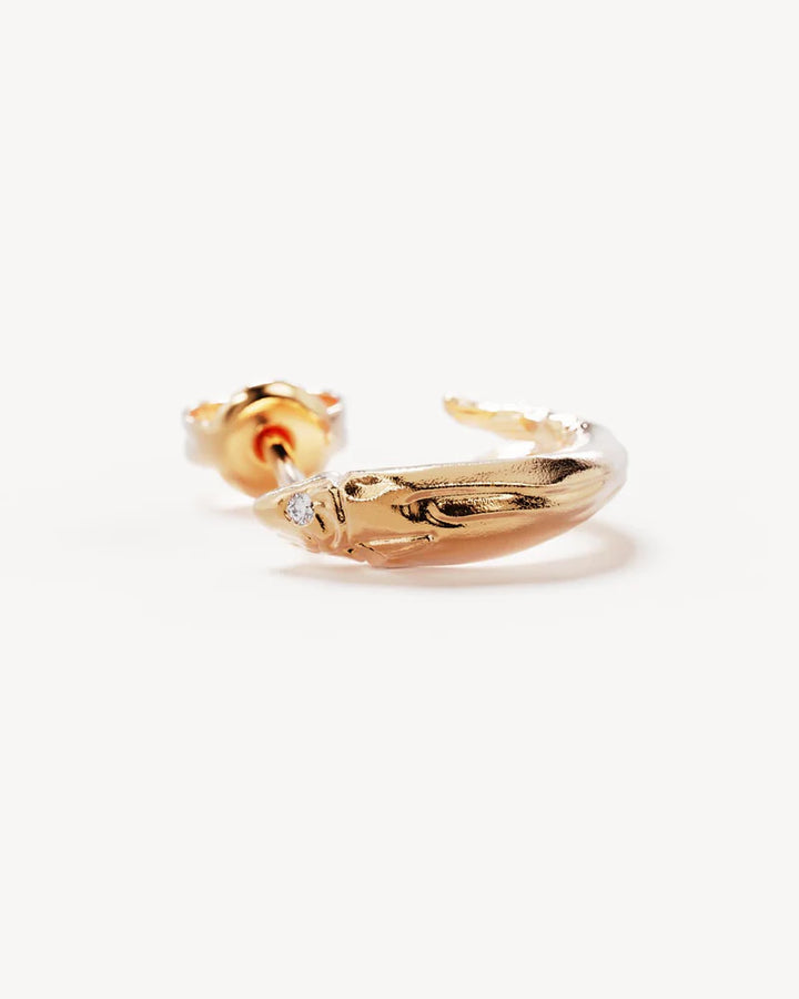 By Charlotte Wishing Hoops - 18k Gold Vermeil