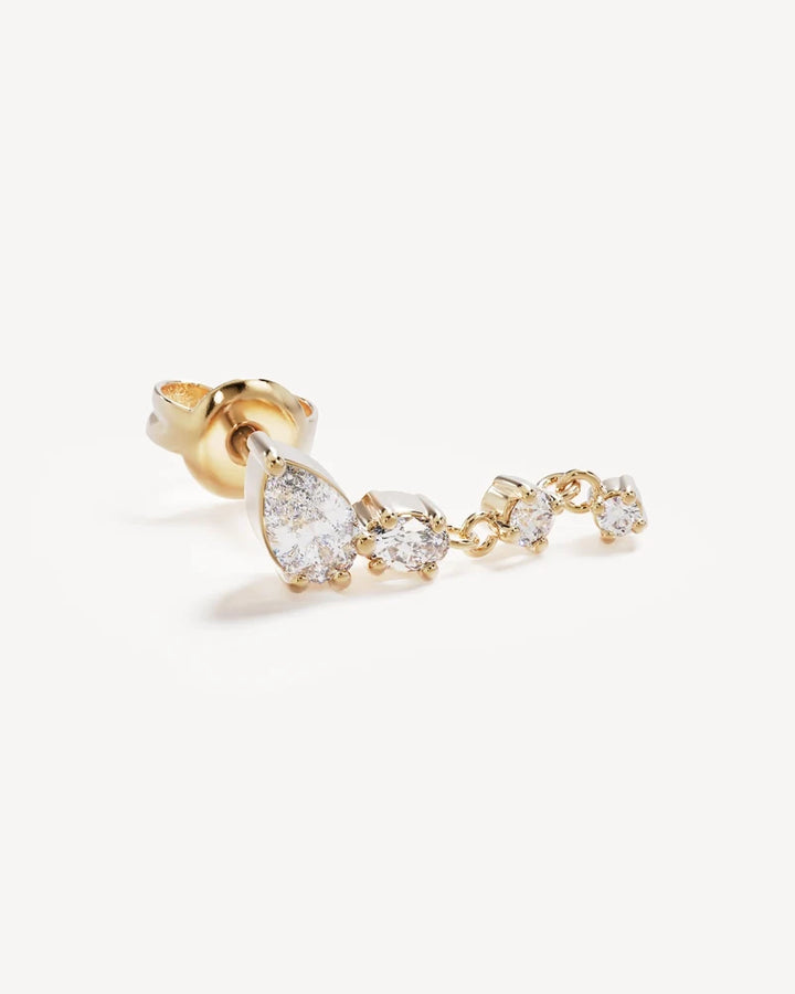 By Charlotte Guided By The Stars Drop Earrings 18K Gold Vermeil