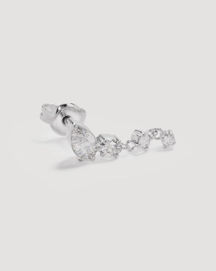 By Charlotte Guided By The Stars Drop Earrings Sterling Silver