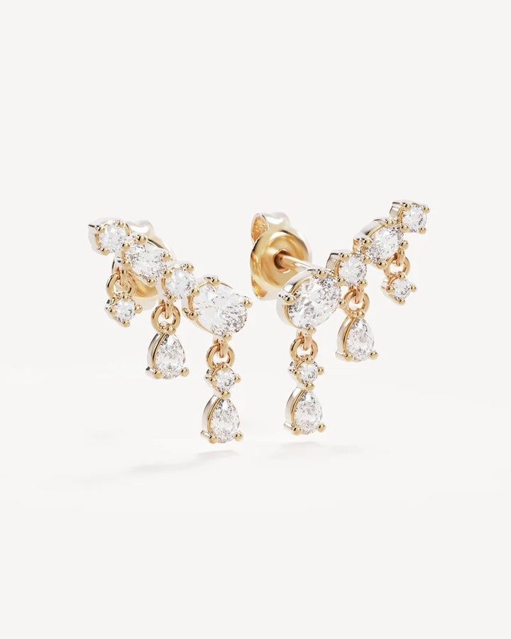By Charlotte Cosmic Whisper Ear Crawler 18K Gold Vermeil