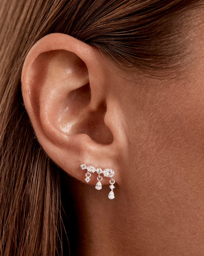By Charlotte Cosmic Whisper Ear Crawler Sterling Silver