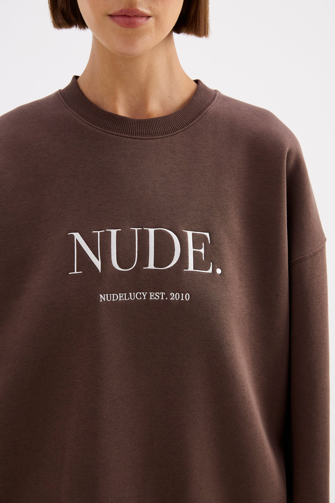 Nude Lucy Carter Classic Sweat - Chocolate