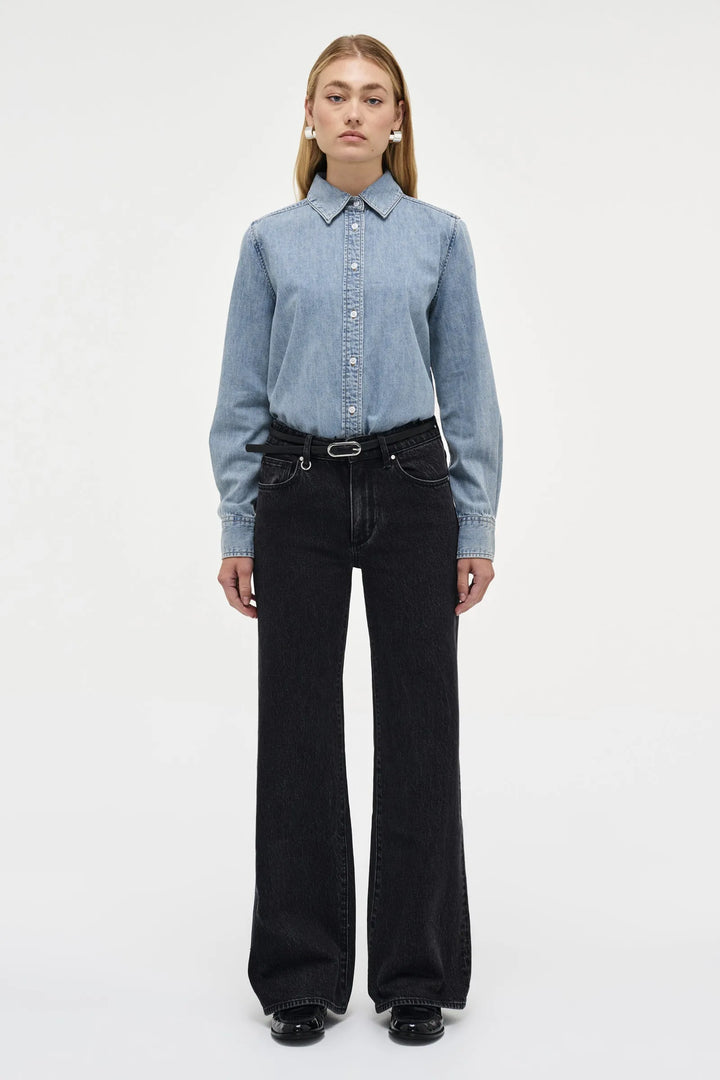 Neuw Denim Eva Wide Jean - French Black
