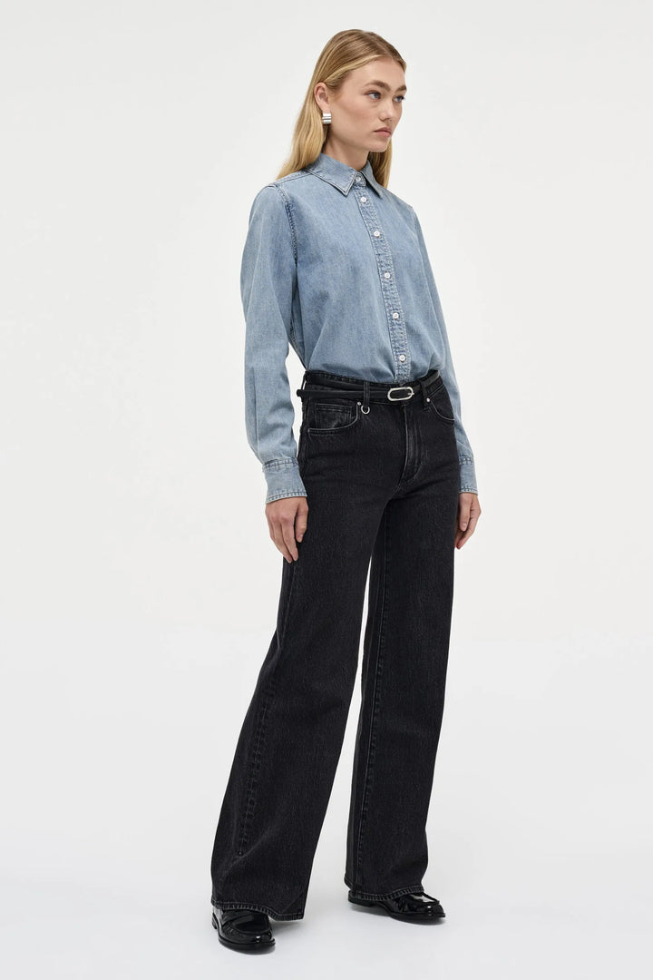 Neuw Denim Eva Wide Jean - French Black