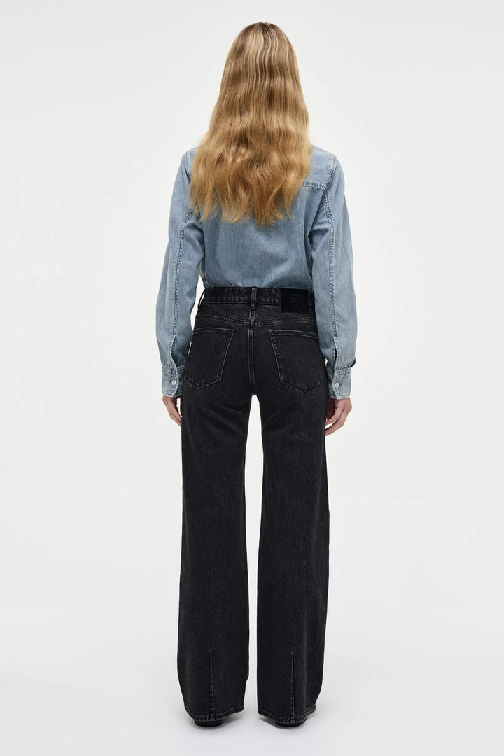 Neuw Denim Eva Wide Jean - French Black