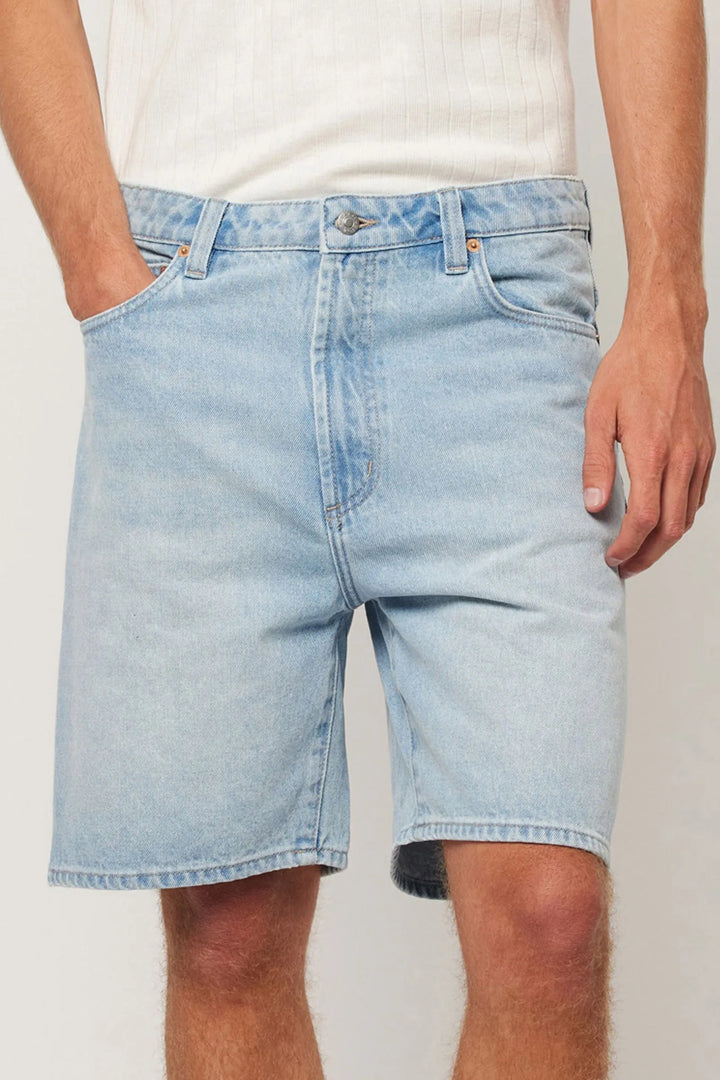 Rolla's Ezy Denim Short - Windward - Light Vintage Indigo
