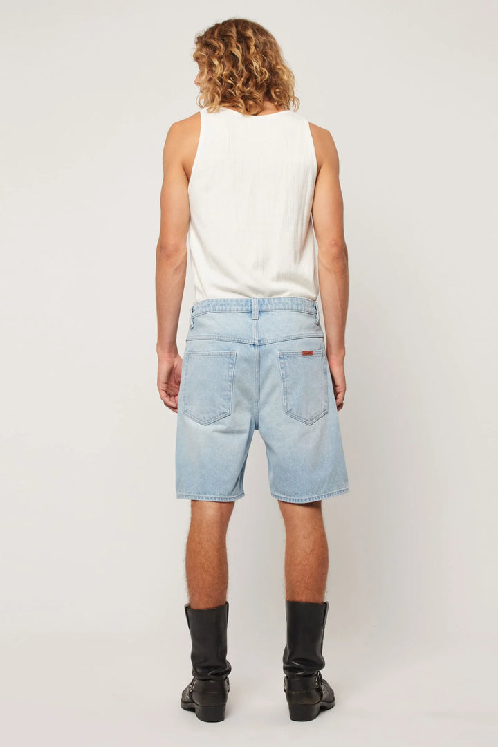 Rolla's Ezy Denim Short - Windward - Light Vintage Indigo