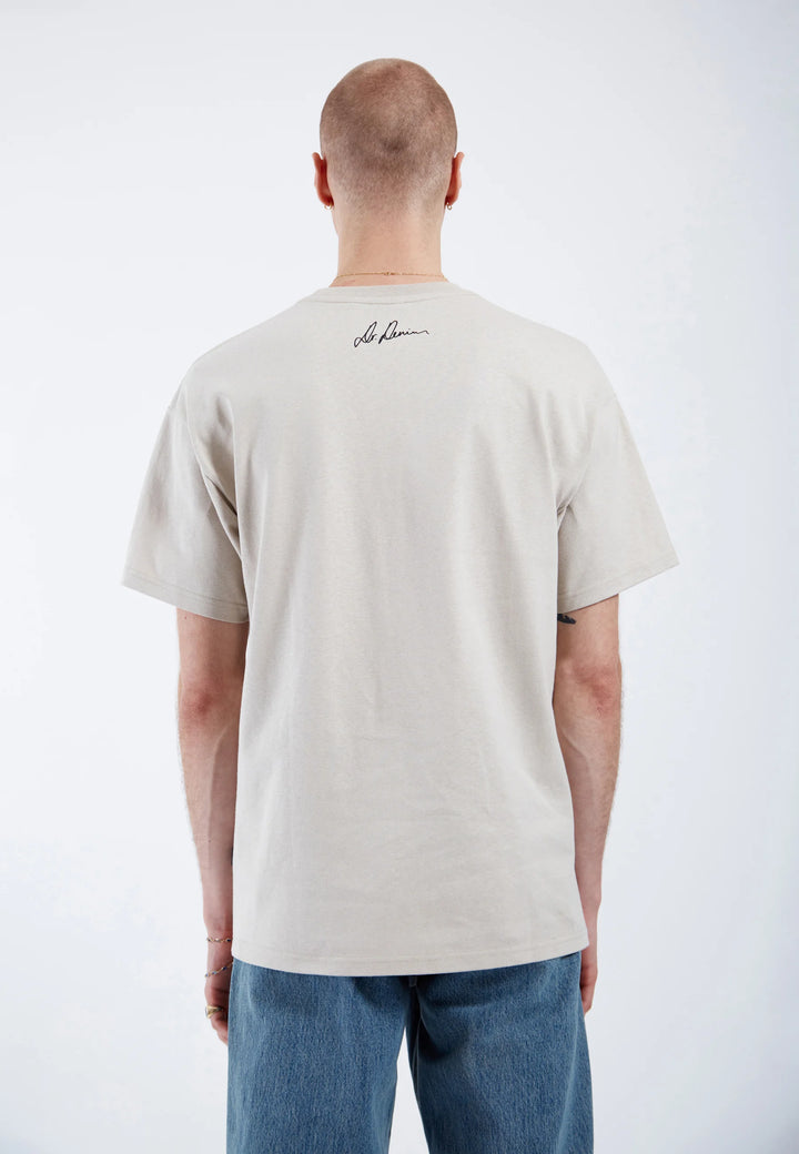 Dr Denim Trooper Tee - Silver Lining Peace Heart