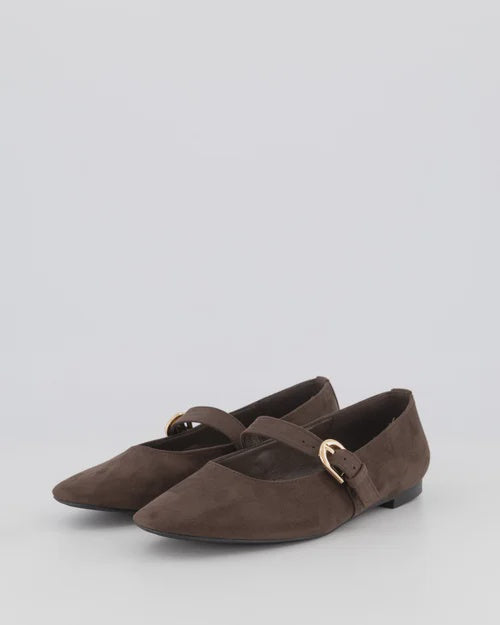 Billini Ibbie Flat - Macchiato Suede