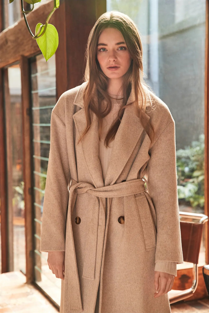 Maverick Coat- Natural