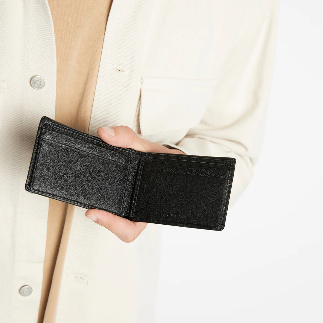 Status Anxiety Jonah Wallet - Black