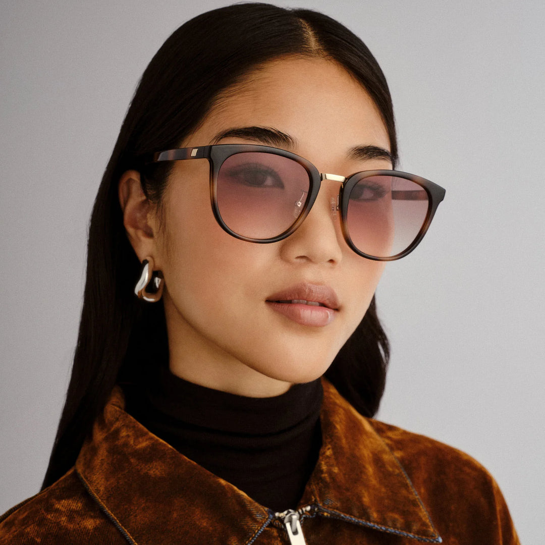 Le Specs Eclipse Sunglasses-Tort