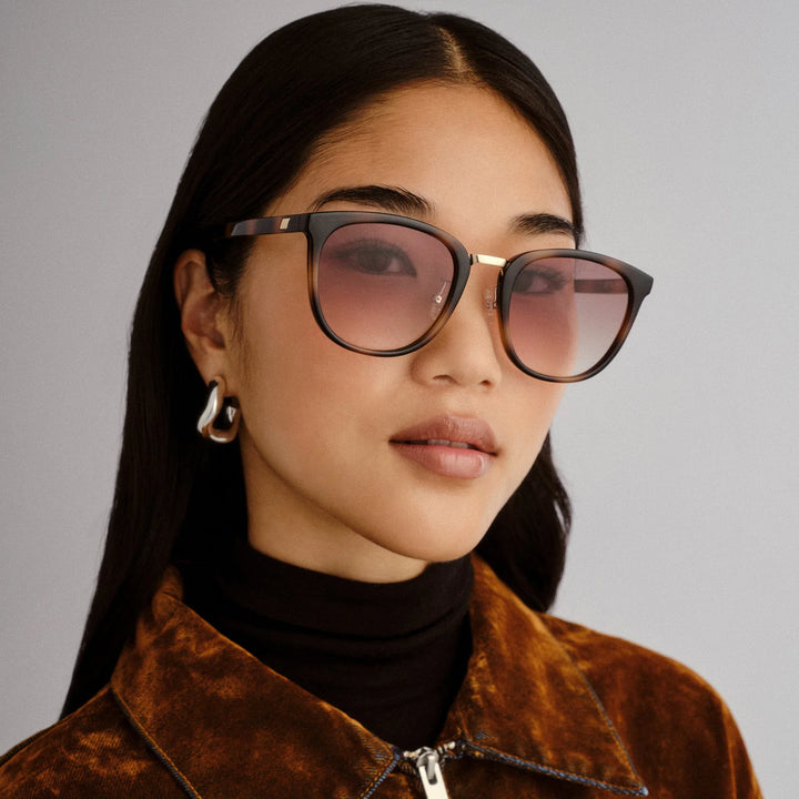 Le Specs Eclipse Sunglasses-Tort