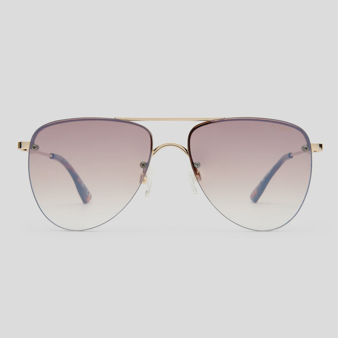 Le Specs The Prince Sunglasses - Gold