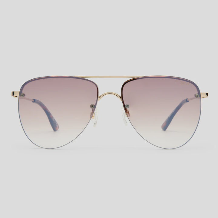 Le Specs The Prince Sunglasses - Gold
