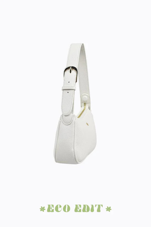 Peta + Jain Gabi Small Shoulder Bag - White Pebble Gold