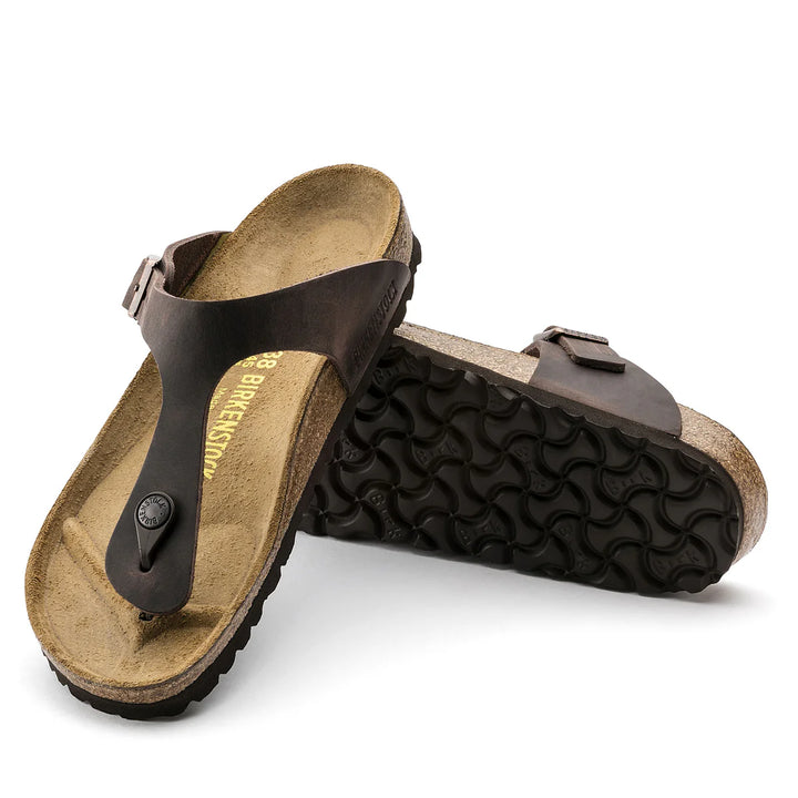 Birkenstock Gizeh Habana Oiled Leather Regular