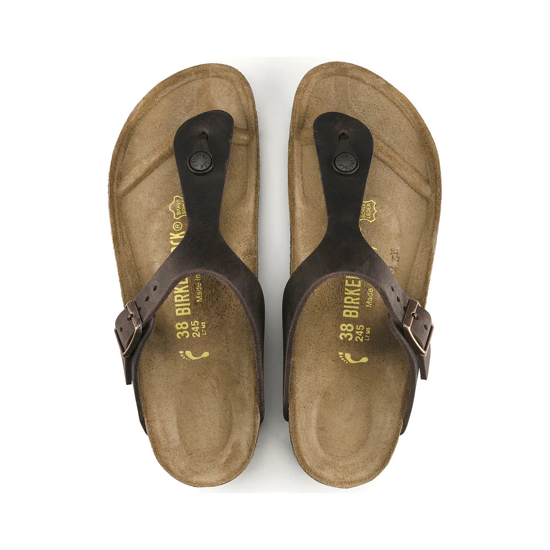 Birkenstock Gizeh Habana Oiled Leather Regular
