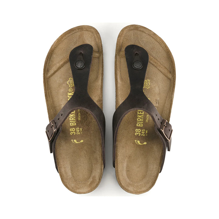 Birkenstock Gizeh Habana Oiled Leather Regular