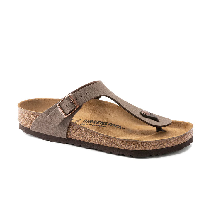 Birkenstock Gizeh Mocca BirkiBuc Narrow