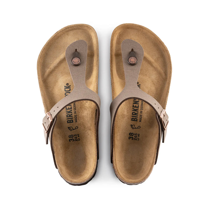 Birkenstock Gizeh Mocca BirkiBuc Narrow