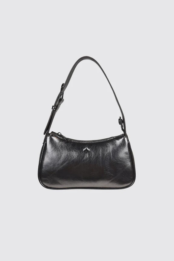 Peta + Jain Gabi Small Shoulder Bag - Gunmetal PU