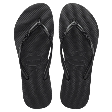 Havaianas Slim Basic Female Thongs - Black