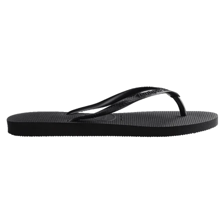 Havaianas Slim Basic Female Thongs - Black