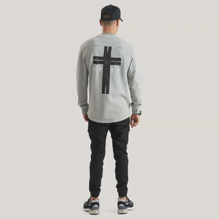 Kiss Chacey Holy Lane Sweater - Pigment Limestone