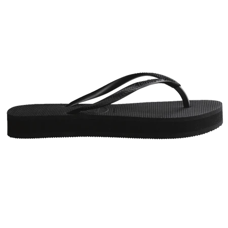 Havaianas Slim Flatform Thong Female Black