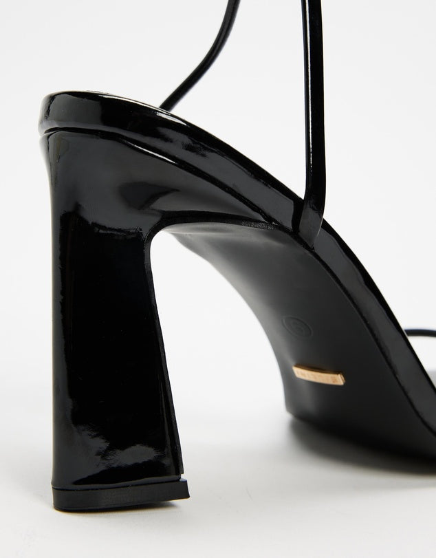 Billini Tabatha Heel- Black Patent