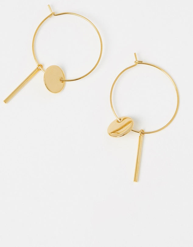 Desert Moon Earrings - Gold
