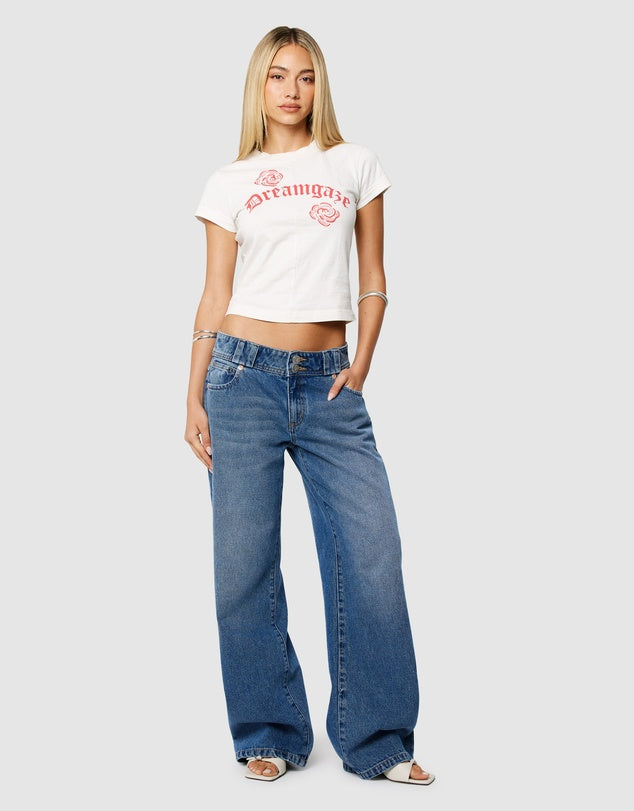 Abrand 99 Low Baggy Jean - Alicia