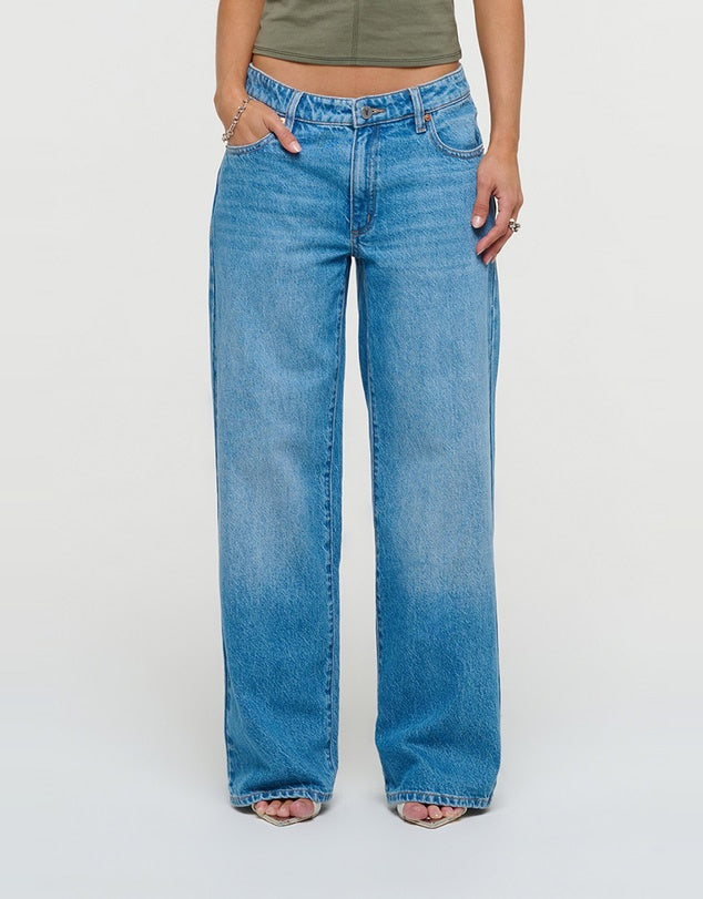 Abrand 99 Low Baggy Denim Jean - Charlotte Rcy Petite