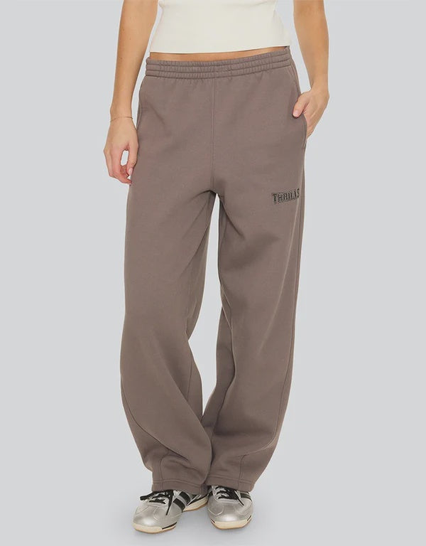 Thrills Take It Easy Track Pant - Clay Smoke