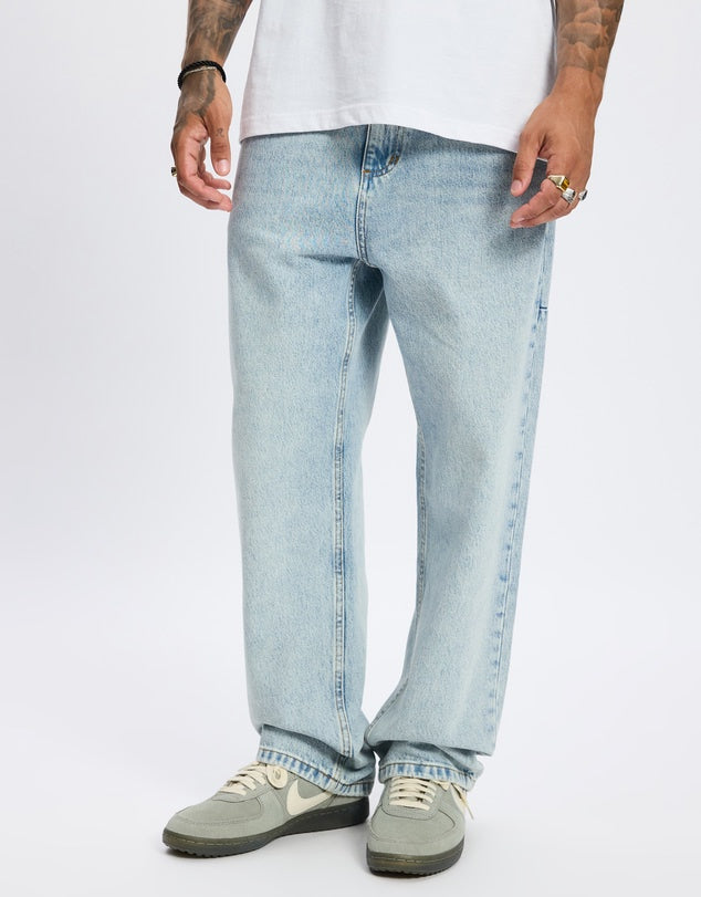 Thrills Mid Slacker Relaxed Long Denim Jean - Horizon Blue