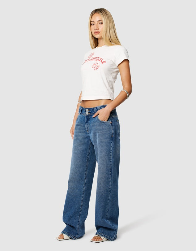 Abrand 99 Low Baggy Jean - Alicia