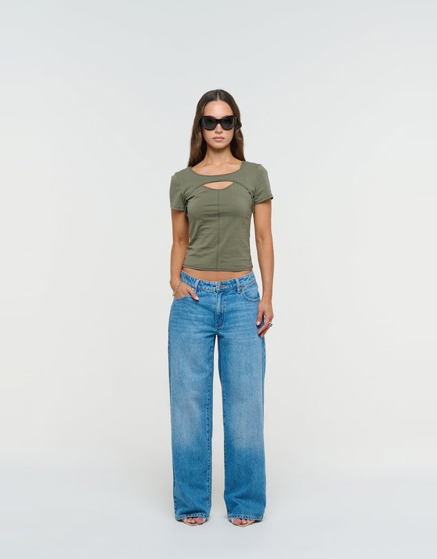 Abrand 99 Low Baggy Denim Jean - Charlotte Rcy
