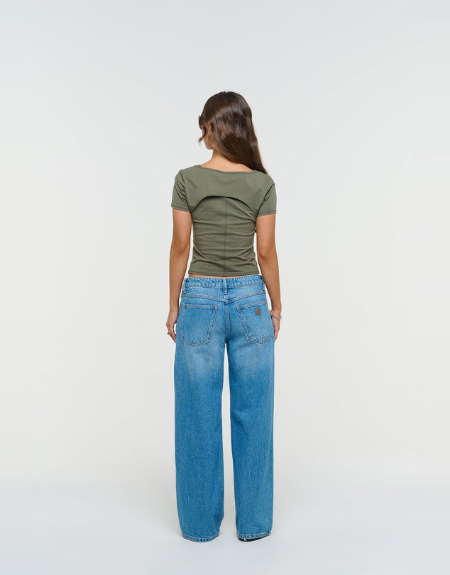 Abrand 99 Low Baggy Denim Jean - Charlotte Rcy