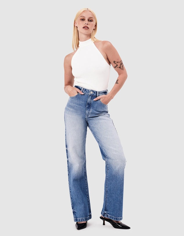 Abrand 94 Wide Jean - Vesta - Mid Vintage Blue
