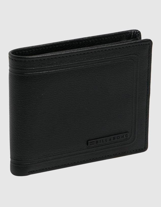 Billabong Scope 2 in 1 Wallet-Black