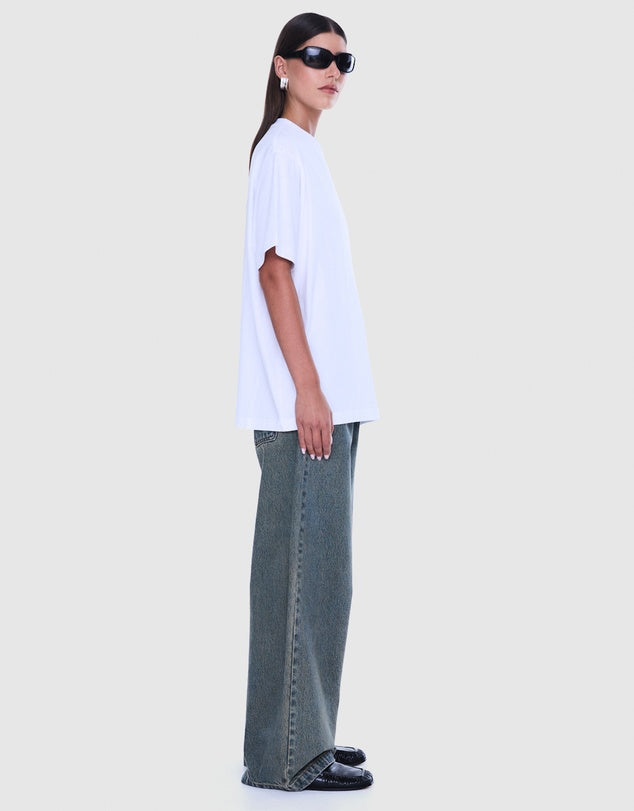 Ena Pelly Ivy Relaxed Tee - White/EP Studios