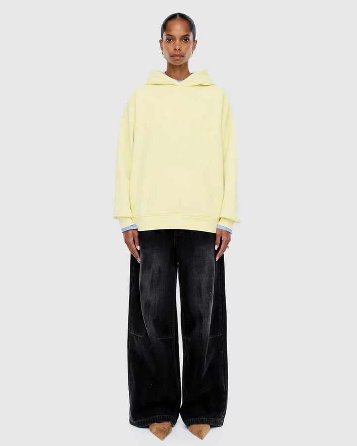 Ena Pelly Cassie Oversized Hoodie - Celestial Yellow