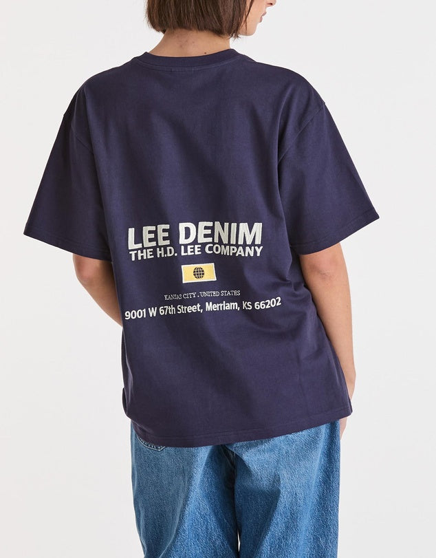 Lee Jeans Lee Company Baggy Tee - Dark Navy