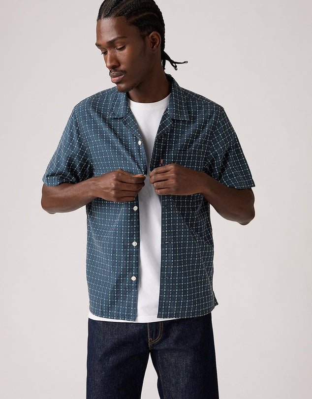 Levi's Short Sleeve Shirt - Sunset Standard Camp Ricky Dobby Plaid