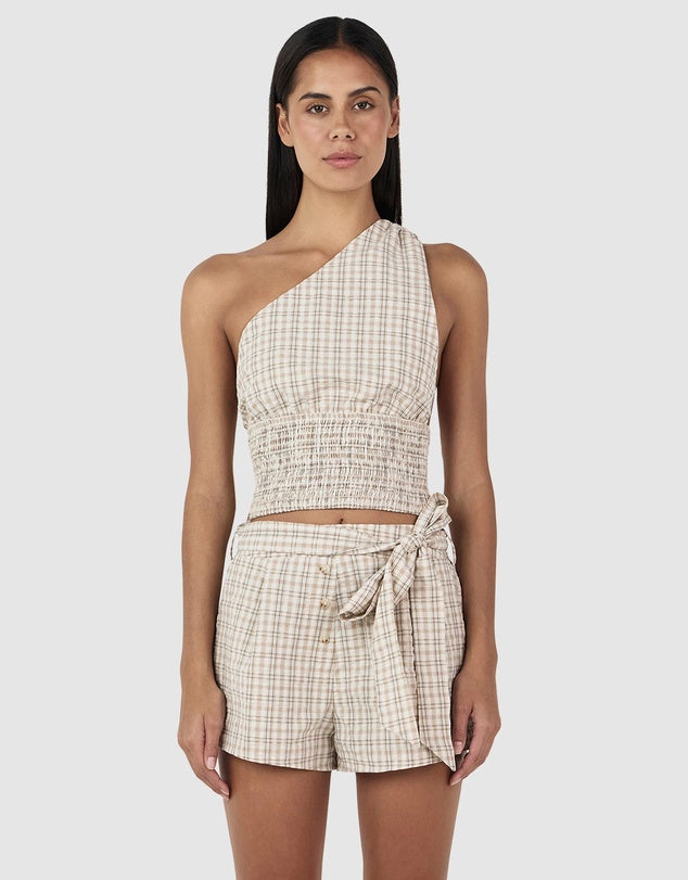Ownley Sammy Asym Top - Beige