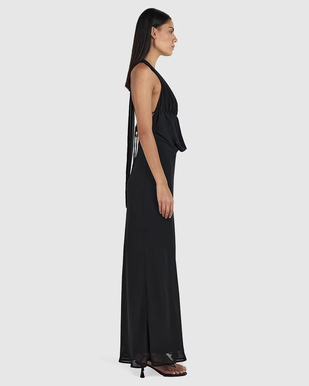 Ownley Magson Maxi Dress - Black