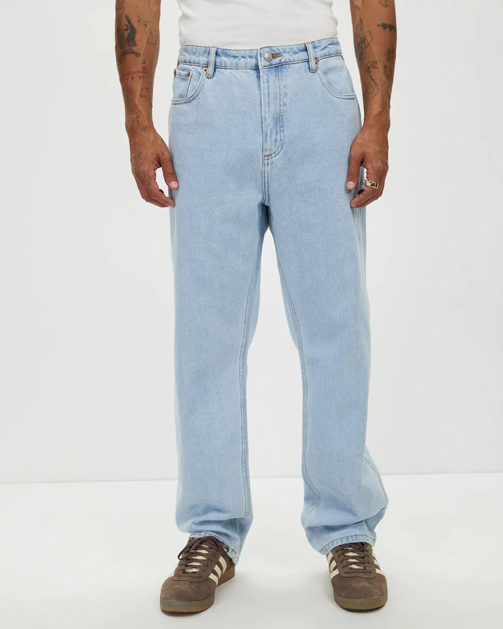 Rolla's Ezy Denim Jean - Malcom Bleached Denim
